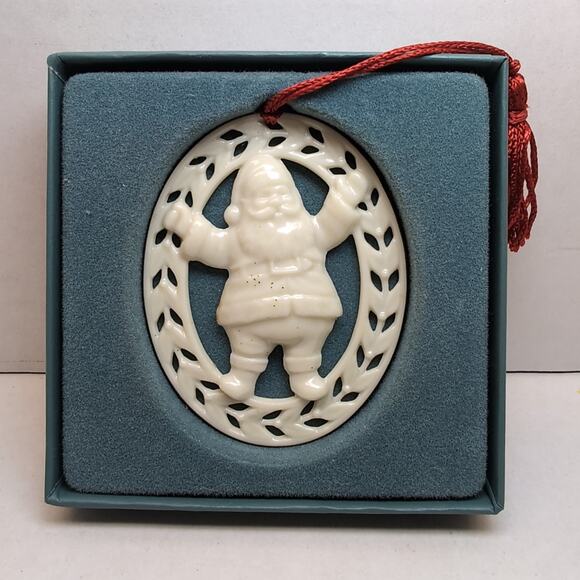 Lenox Santa Claus Figurine Ornament with Box China Christmas - Picture 2 of 7